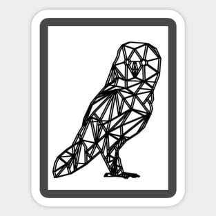 Geometric Animals : Owl Sticker
